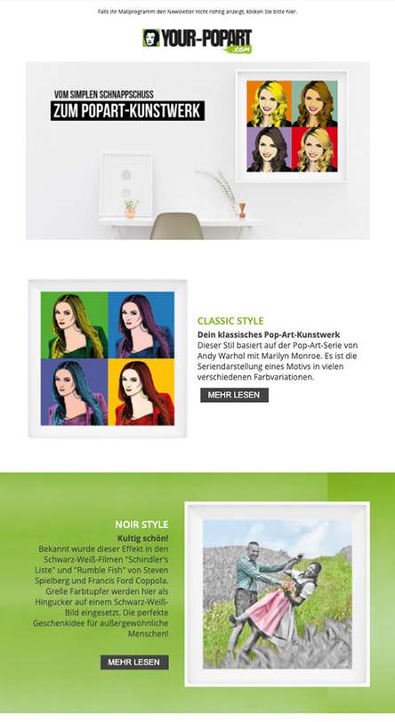 YourPopArt Newsletter YourPopArt Newsletter