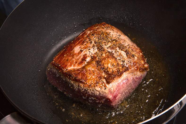 Foodfotografie - weißes Scherzl von der Kalbin Foodfotografie - weißes Scherzl von der Kalbin